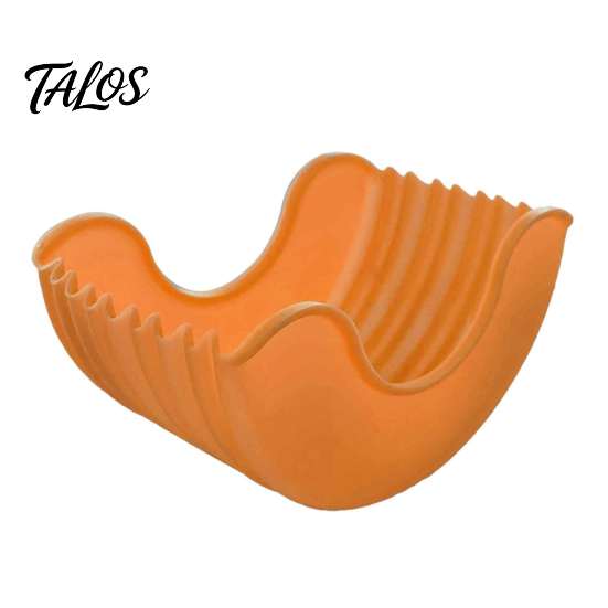 Hamburger Holder Retractable Holder, Hot Dog Fixed Box, Sandwich Burger Clip Portable Food Tray for Travel Rack, Washable Silicone French Fry