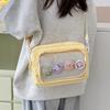 New Small Square Bag Japanese Pain Bag Bazi Medal Trend Fashion Women's Bag Personalized Shoulder Bag Crossbody Bag