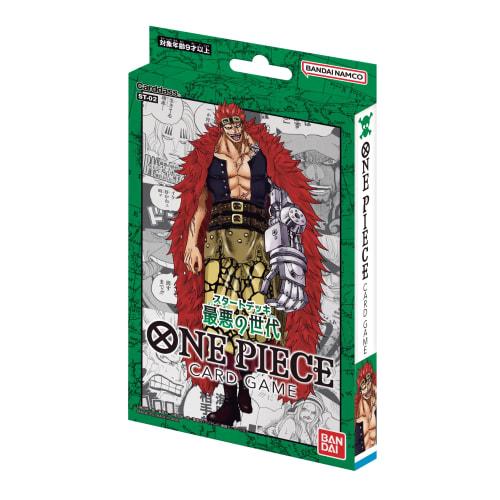 

BANDAI ONE PIECE Карточная игра Стартовая колода Худшее поколение [ST-02]