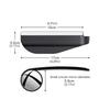 Car Rearview Mirror Rain Guard Blind Spot Round Mirror