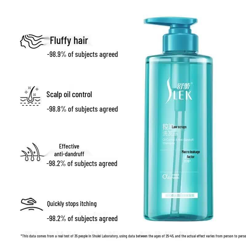 SLEK Oxygen Active Dynamic Oil Control Anti-Dandruff Shampoo