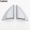 Car Front Inner Door A Pillar Triangle Cover Trim For Hyundai Tucson 2015-2017 2018   Carbon Fiber Interior Accessories