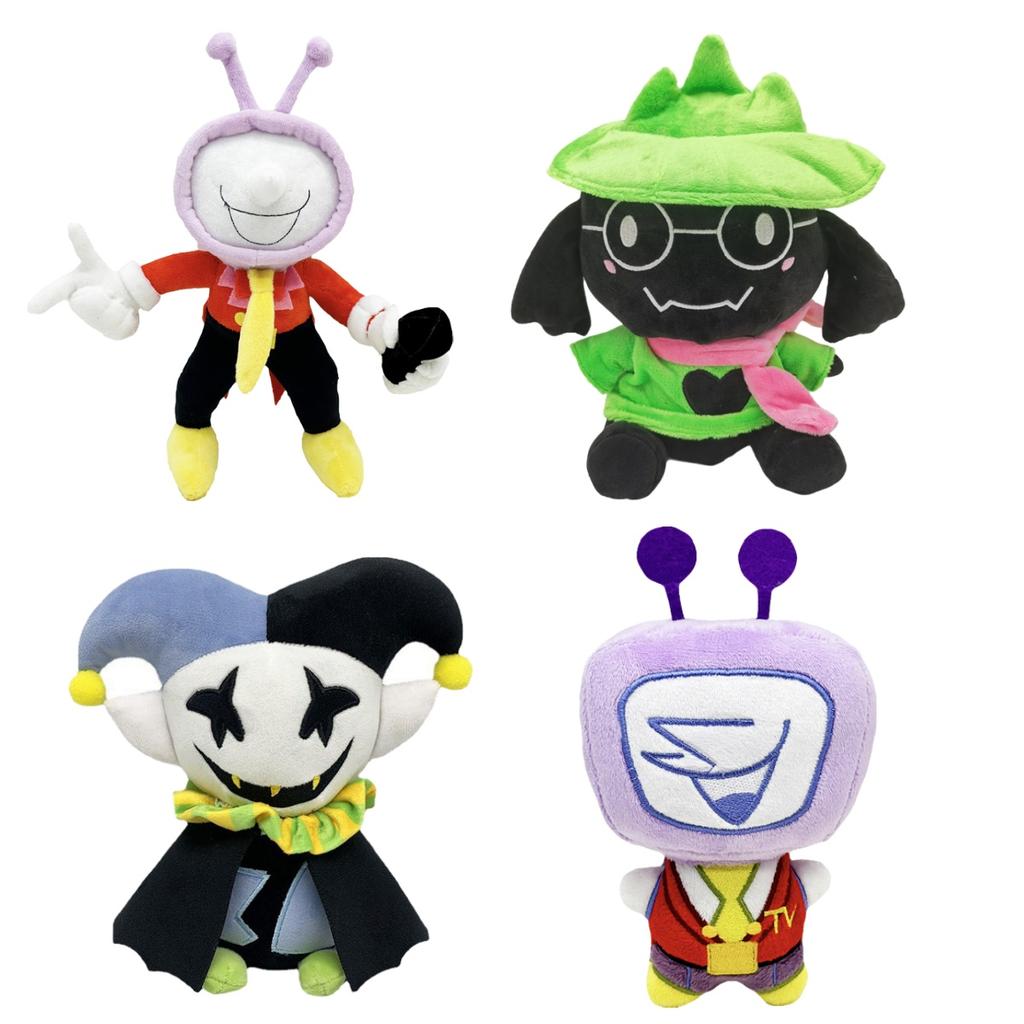 Jevil Talking Plush Deltarune Plush Toy Soft Pillow Gift Creative Gifts Game Peripheral Birthday Xmas Gifts Toys for Kids Home D