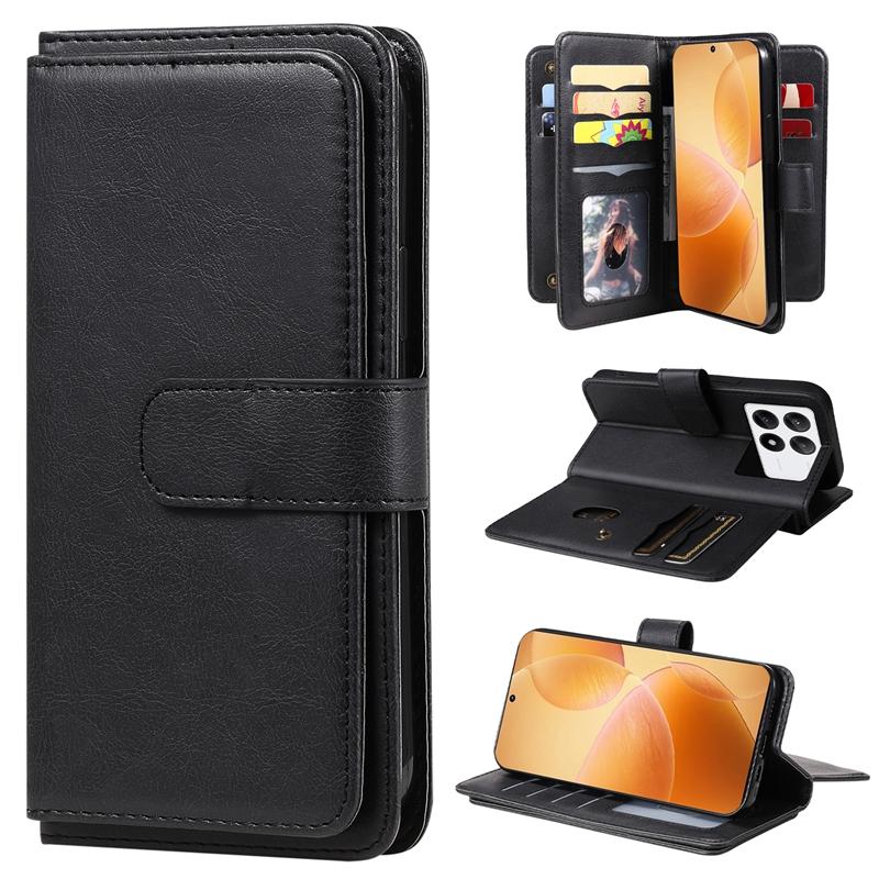 For Oppo Realme C67 4G Zipper Style Wallet Phone case Bag, for Moto G84/G54/G14 Stand PU Case with Card Pockets