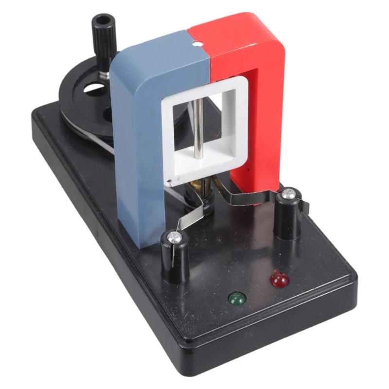 Electricity Generator Model Physics Teaching Aid Experiment Education Toy Hand Crank Generator Model 1