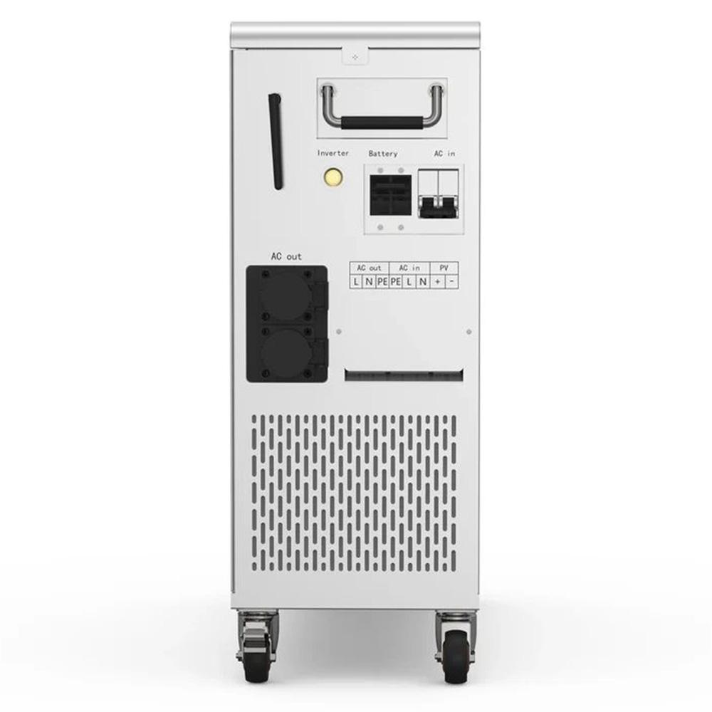 LANPWR UFox Plus 35E Solar Power Station, 3500W 5120Wh Solar Generator, LiFePO4 Battery, Off-Grid Inverter, Expandable & APP Control