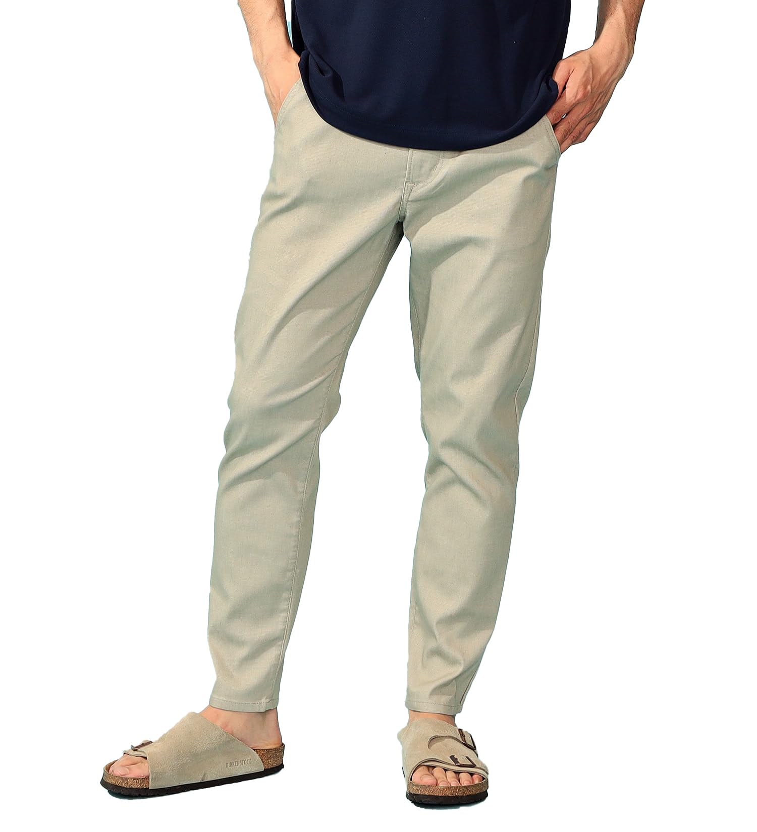 

Easy Pants COOL Jerseys Denim Pants Stretch Cool JME32C Khaki L [Edwin] Men s хаки