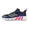 adidas Y2K Retro Patchwork Lace-Up Cushioning Breathable Low-Top Running Shoes Unisex Sneaker Black Purple IH6031