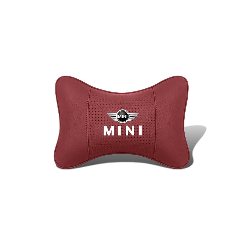 1 pièce Oreiller de Nuque Respirant pour Appui-tête de Voiture Accessoires pour MINI Cooper R56 F56 R50 JCW Cabrio Aceman Countryman Clubman vhdsg88
