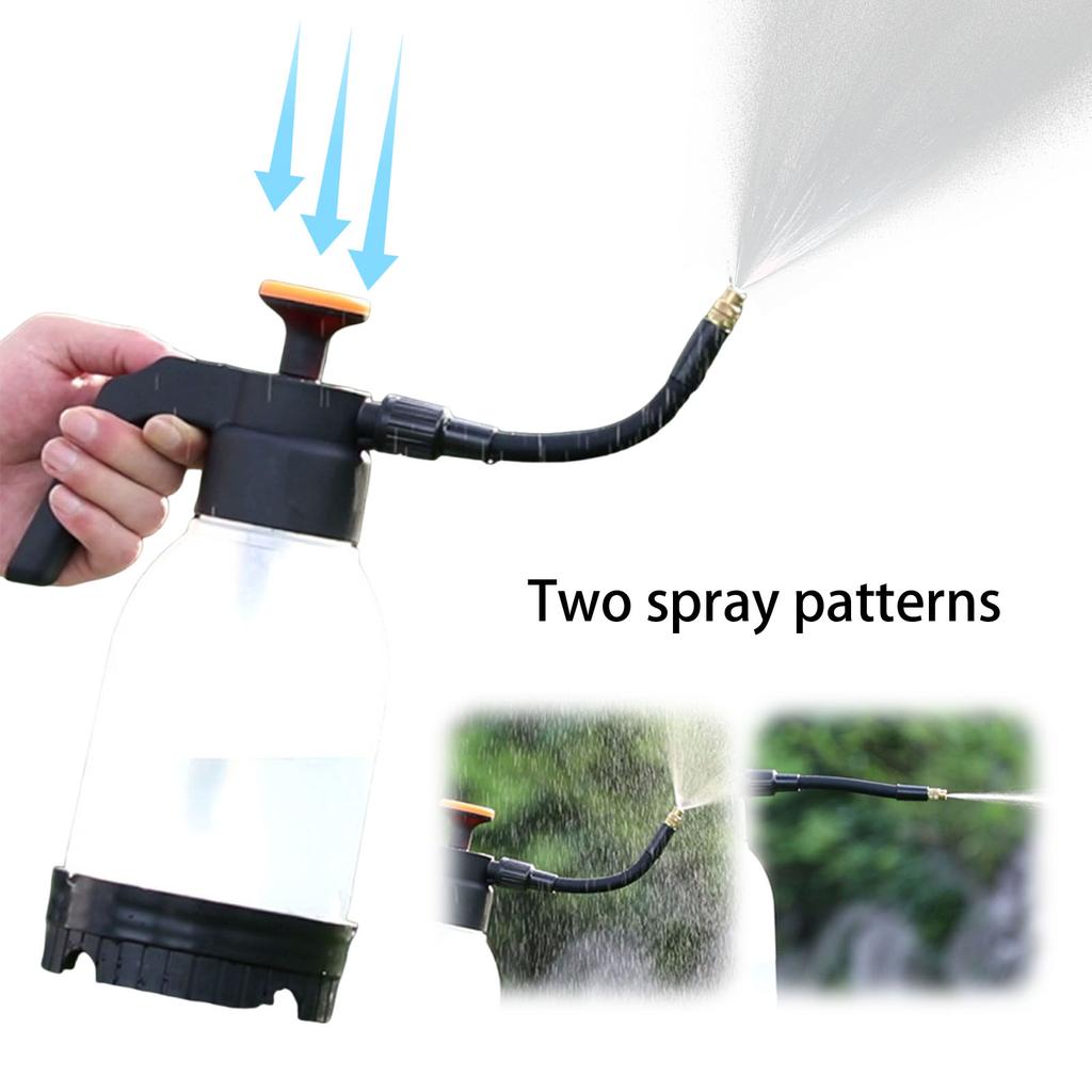 1.2L Garden Irrigation Sprayer Hand Held Portable Garden Watering Bottle for Indoor Plants Car Cleaning and Household Use