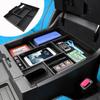 Premium ABS  Center Console Tray For Toyota Tundra 2014- Durable Anti-Slip Armrest Storage Box Car Styling Accessories