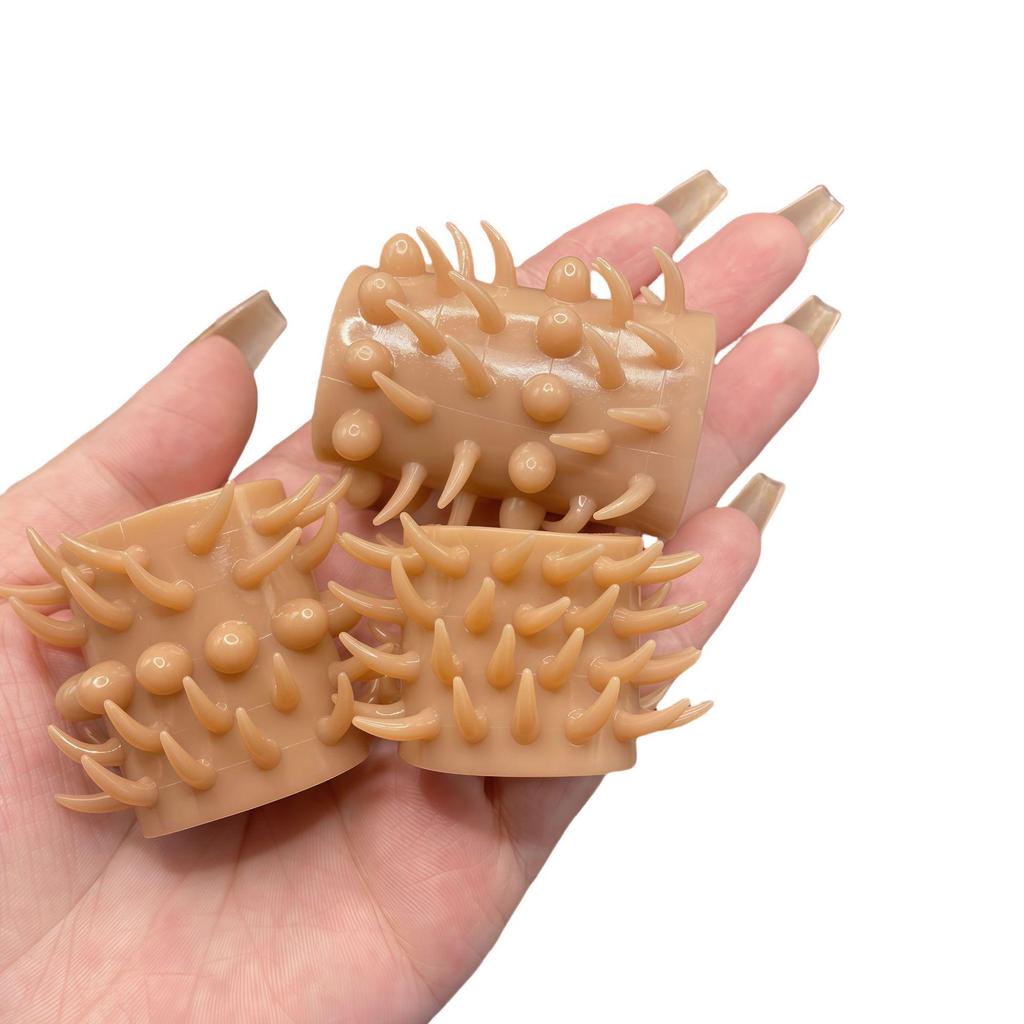 One-Hand Adult Sex Toy: Big and Small Flower Spiky Sleeves, Fun Heterosexual Sleeve.