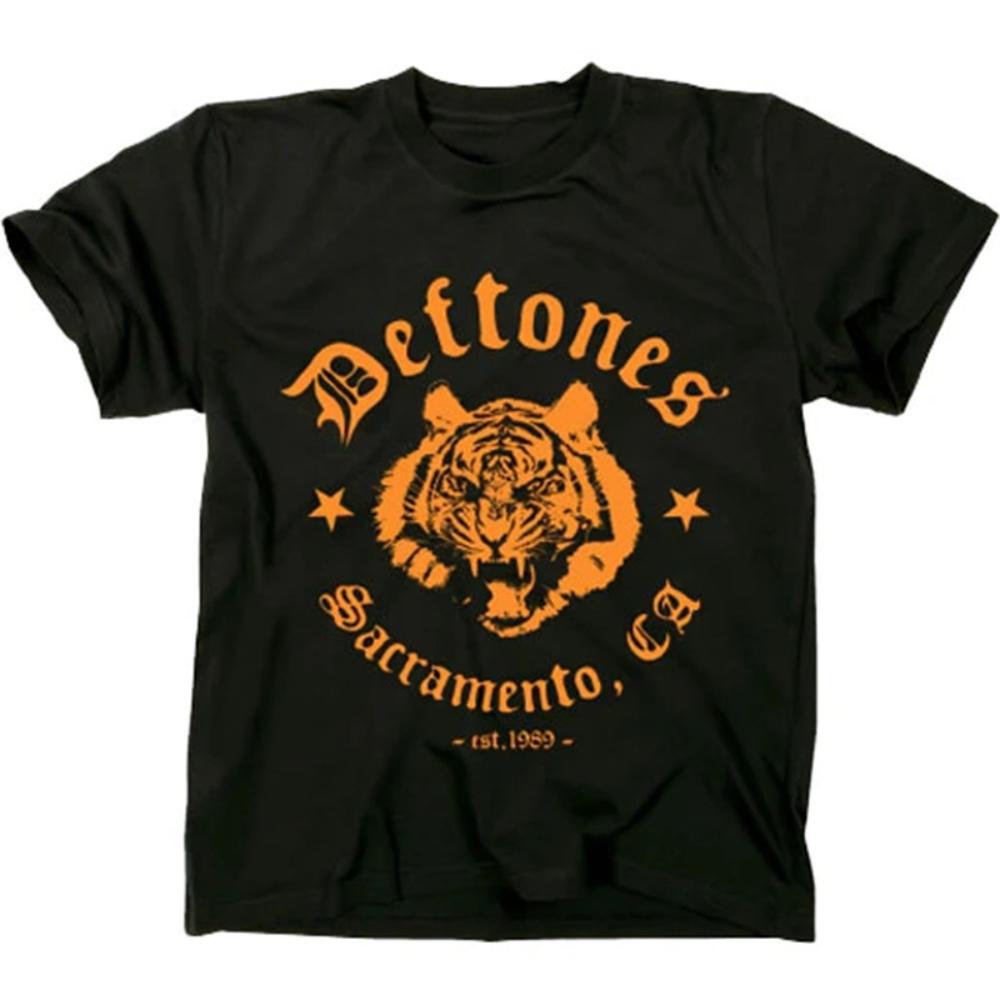 Deftones Cotton Singer Band T Shirt Unisex Women Hip Hop Rock Tee Fashion Short Sleeve Tshirt Summer Oversized Tshirts Tops