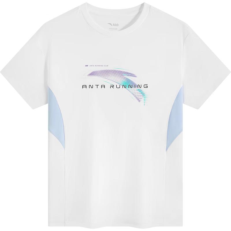 Anta Boys  Quick-Dry Short Sleeve Sports T-Shirt 130