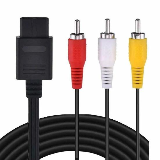1,8M Für Nintendo 64 N64 Audio-TV-Video-Kabel AV-Kabel zu RCA Für Super Nintendo GameCube N64 SNES Game Cube Zubehör