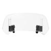 ABLZ-Motorcycle Deflector Extension Adjustable Spoiler Deflector For BMW KAWASAKI HONDA SUZUKI 36X14cm Transparent