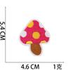 Cartoon Mushroom Embroidery Cloth Sticker Mushroom Embroidery Label Clothes Patch Sticker Fast Sell Hot Embroidery Chapter Boy