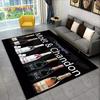 C-Champagne M-Moet & C-Chandon Teppich für Schlafzimmer Wohnzimmer Zuhause Sofa Dekoration, Kinderspiel Große Dekoration Bodenmatte Geschenk