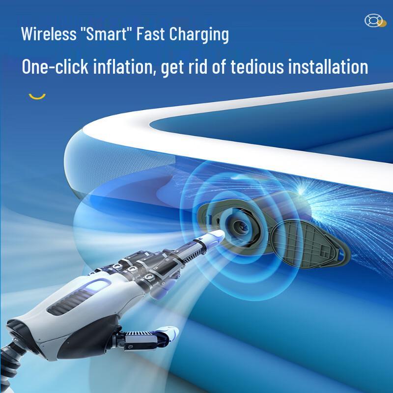 Aidwe Printed Inflatable Swimming Pool & Ball Pit