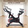 Vélo d'intérieur - NETTLIFE - Modèle standard - Résistance magnétique silencieuse - Selle et guidon réglables - Écran LCD