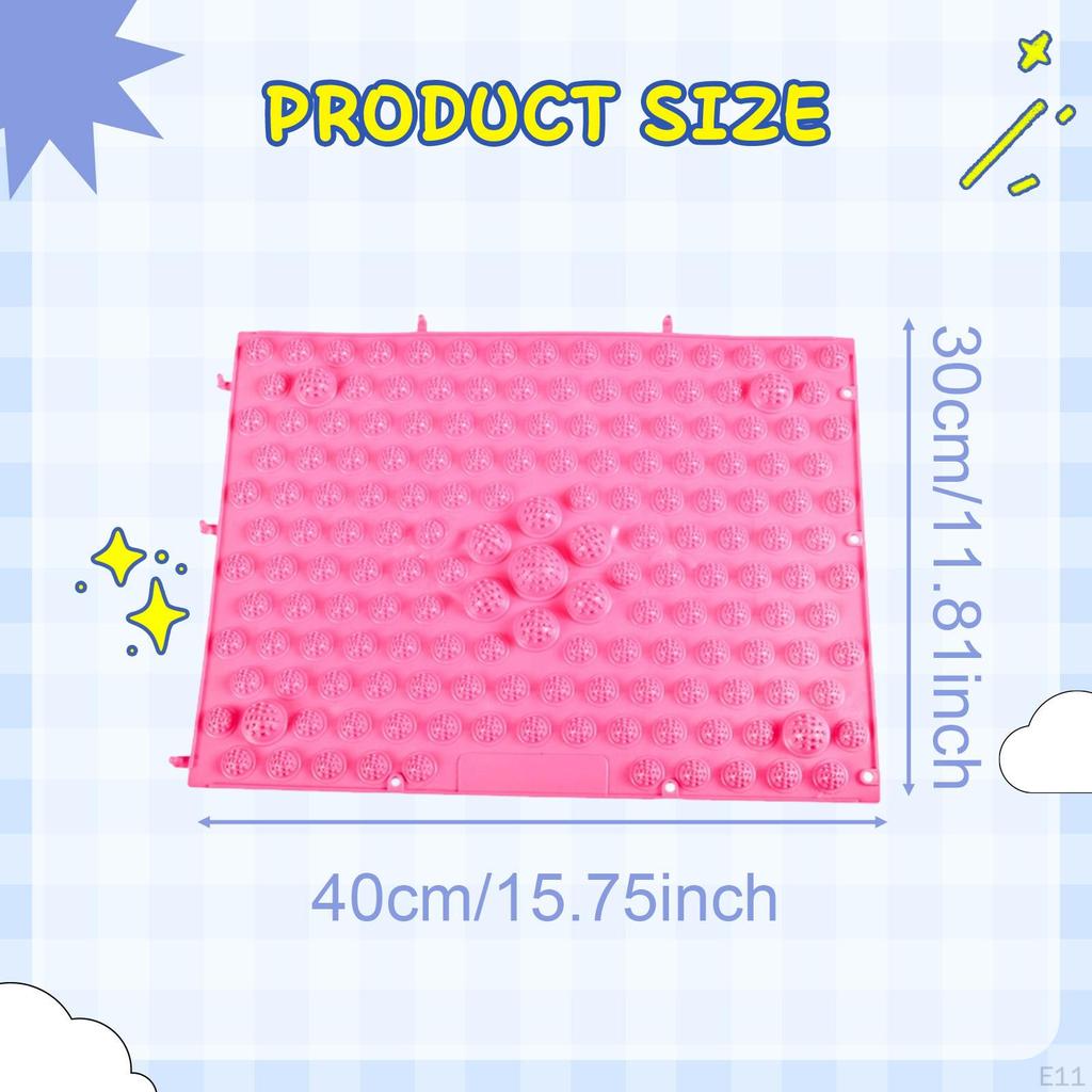 Acupressure Foot , Lightweight Sensory Mat for Room, Floor Walking And Toe Training.