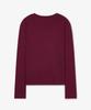 38COMEONCOMMON Tencel Long Sleeve T-Shirts (Burgundy)