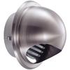JAPPY Ventilation Grille Exterior with Round for Natural Intake and Exhaust (for Walls, Hood) UK-GN150SJ-M