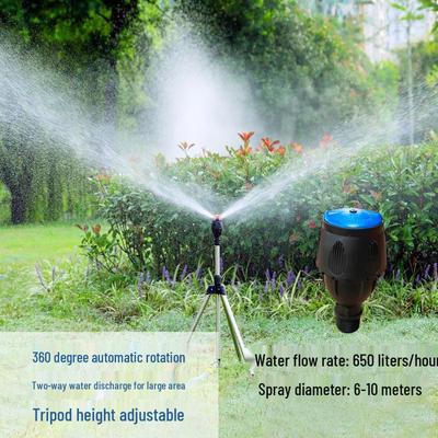 650 Mag Sprinkler Nozzle - Automatic 360° Rotating Lawn & Garden Irrigation System