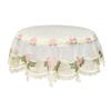 Floral Lace Trim Round  Air Conditioner Cover Universal Fit Air Conditioner Protector  Home Decor
