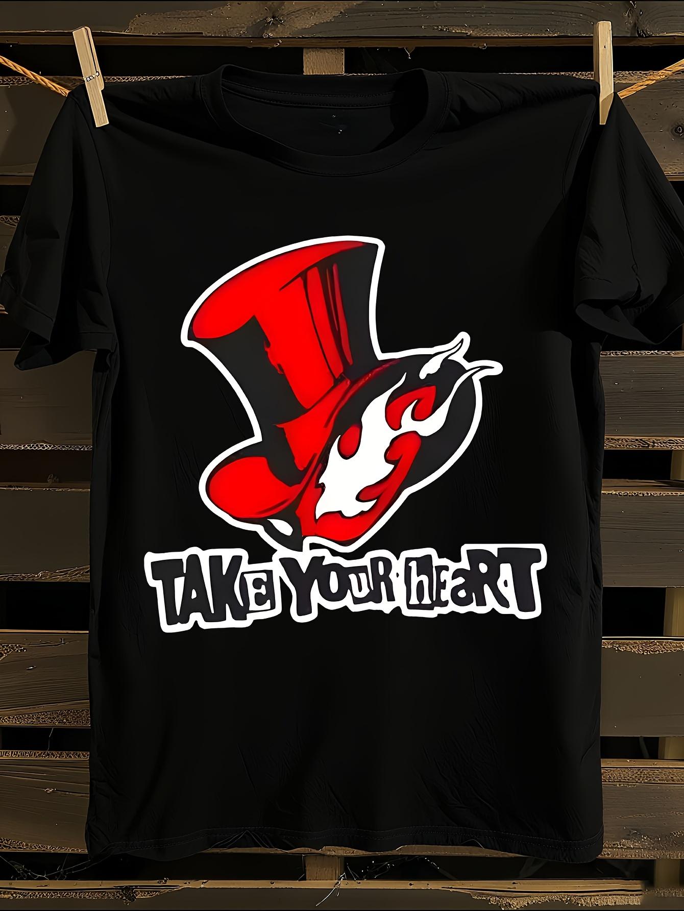Persona 5 Anime Tshirt Anime Graphic Tshirt XL