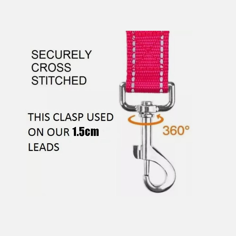 Strong Padded Dog Training Lead Nylon Tracking Leash Hot Dog Lead  for Dog