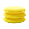 12Pcs Car Waxing Polish Sponges 10cm Car Detailing Wax Applicator Pads Round Pocket Microfiber  Sponges Car Cleaning