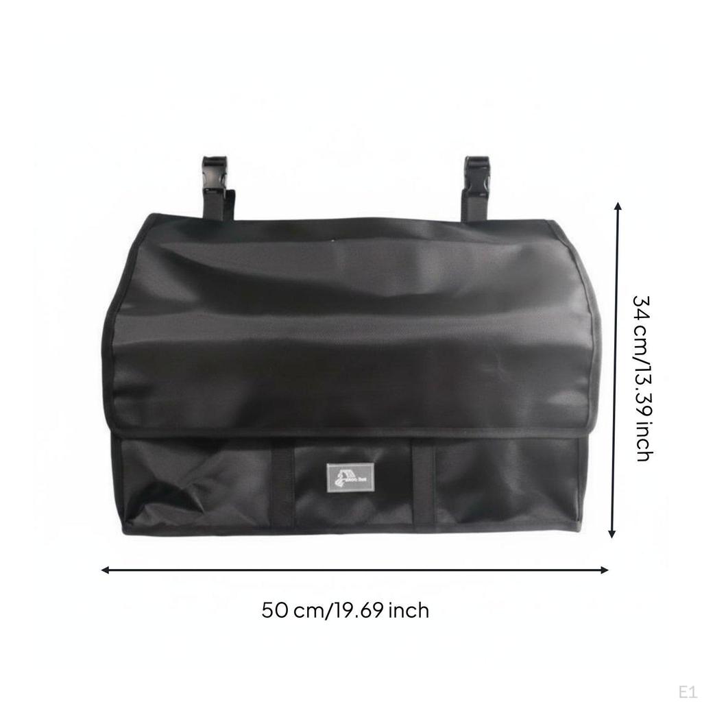 Doppellagige Aufbewahrungstasche Staubdicht Mehrere Fächer Zubehör Mehrere Taschen Pferdepflege-Tasche