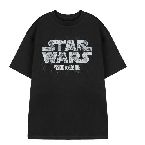 Star Wars Mens Logo Short-Sleeved T-Shirt
