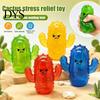 Sensory Toys for Kids Cactus Pinch Toy Stress Relief, Soft TPR Rubber Squeeze Fidget Funny Gifts Toy, Cute Cartoon Adults Tactile Tools