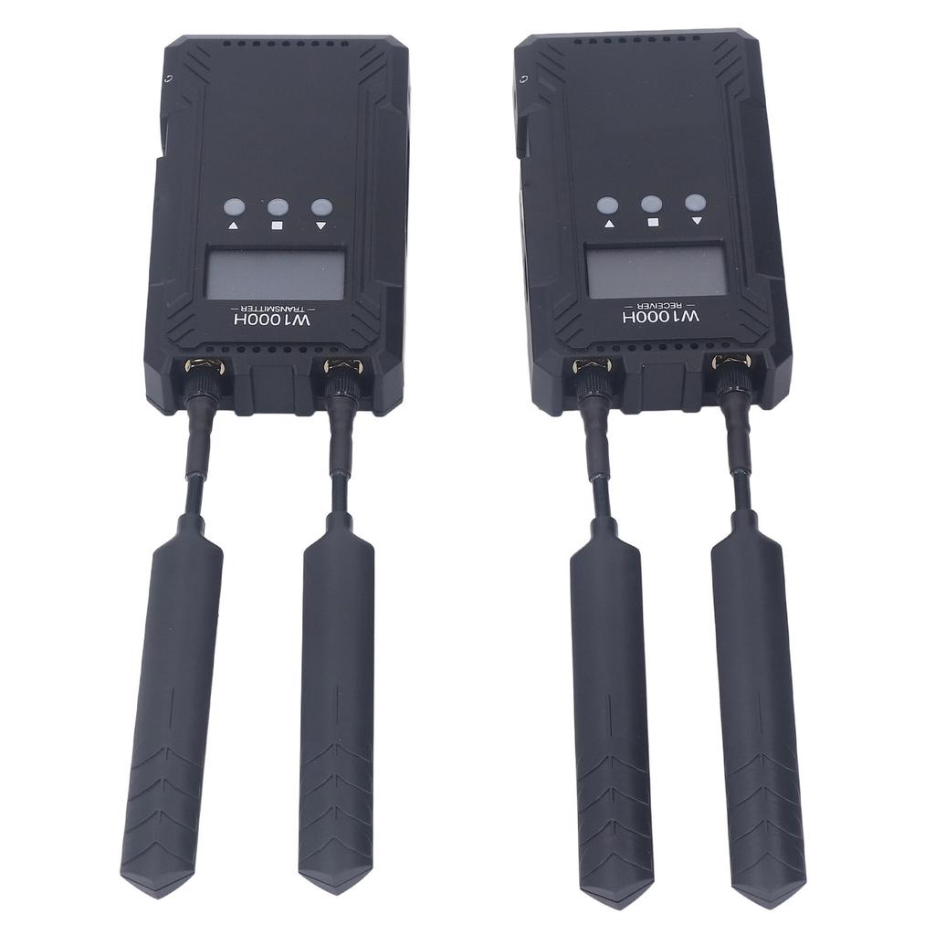 W1000H Kablosuz Genişletici Kiti 1080P 60Hz 1000FT Tam Çift Yönlü Canlı Yayın Sistemi Kablosuz HD