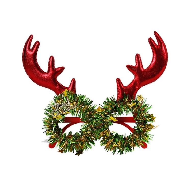 Reusable Plastic Glasses Holiday Celebration Eyewear For Costume Parties Group Photo Props