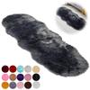 Artificial Sheepskin Long Hair Carpet Floor Wool Fluffy Soft Mat Rugs Soft Rugs Faux Fluffy Decor Shaggy Faux Shaggy Fluffy V9W0