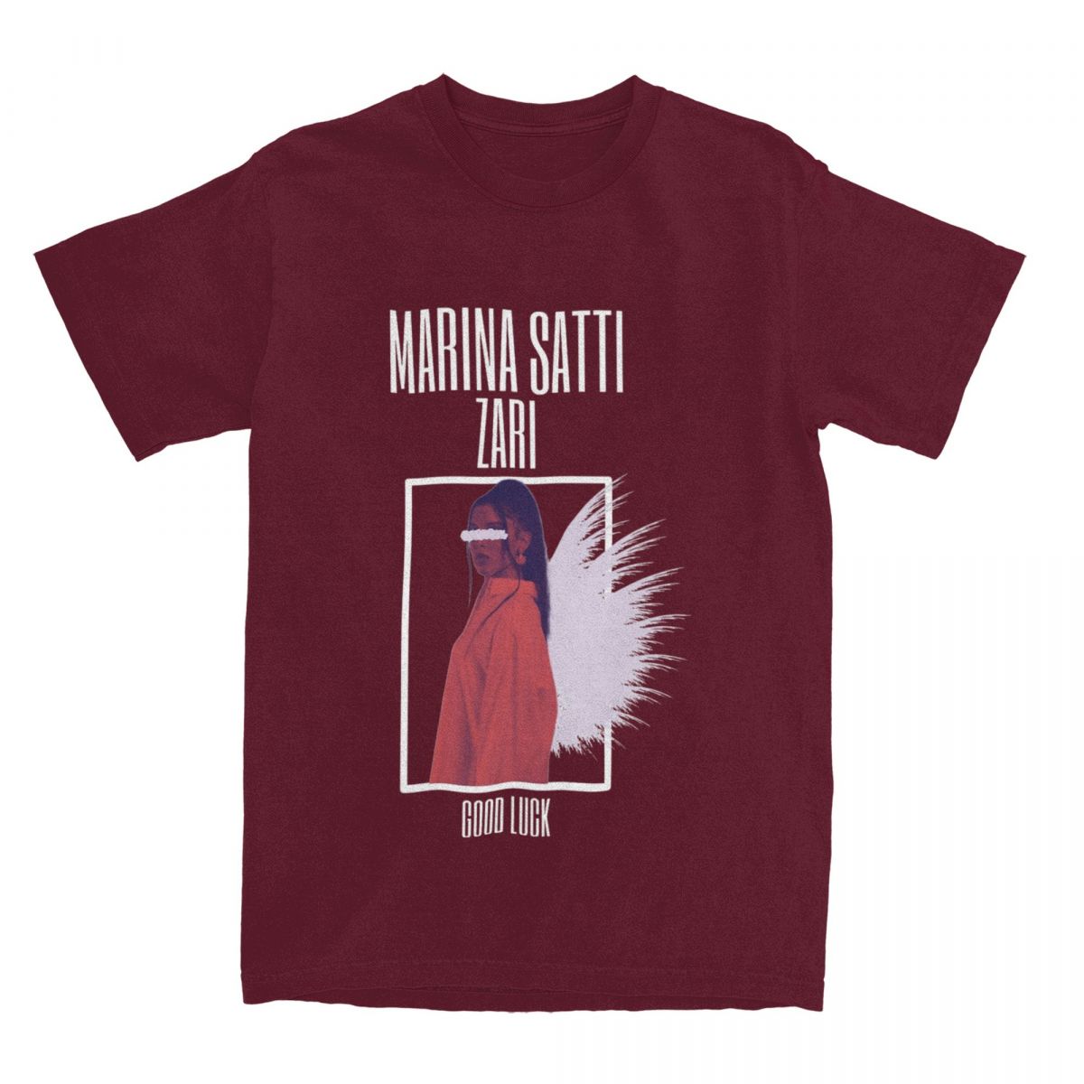 

Лето Мужские Женские Греция Марина Сатти Зари Футболки Аксессуары Евровидение Песенный Конкурс Хлопковые Футболки Одежда XXXXXL бордовый