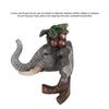 Unique Animal Shape Resin Wall Mounted Hat Coat Hanging Hook Bathroom DecorationRetro