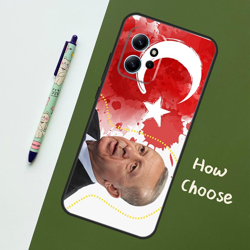 Turkey Recep Tayyip Erdogan Case For Xiaomi Redmi Note 15 Pro Plus 14 13 10 11 12 Cover For Redmi 15C 15 13C 12C 14C 10C