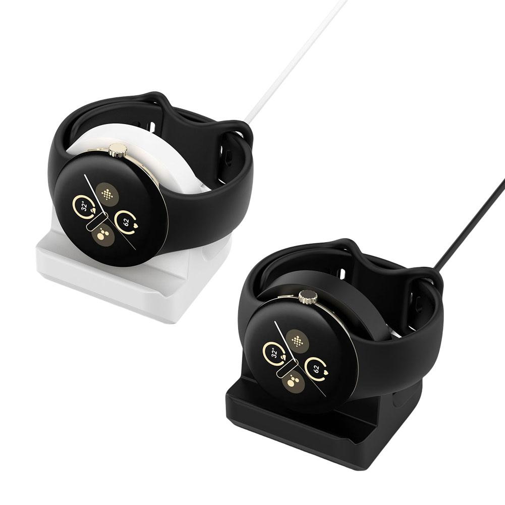 Charger Stand Silicone Non-Slip Charger Dock Stand Bracket Holder for Google Pixel Watch 3 41mm 45mm for Google Pixel Watch 2