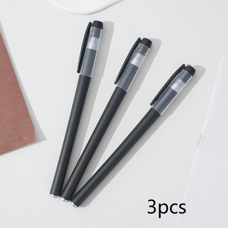 

Black Frosted Gel Pen Carbon Pen Signature Pen Red And Blue Student Office Examination Special Pen Wholesale High Color Valu