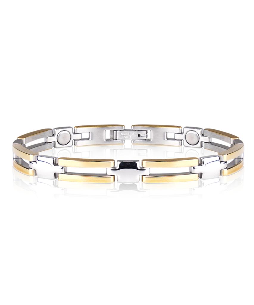 Sabona London 329 Lady Executive Slim Bar Duet Magnet Bracelet