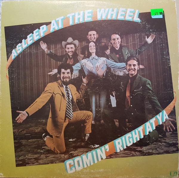 Виниловая пластинка ASLEEP AT THE WHEEL Comin Right At Ya UALA038F United Artists 1973 Канада КантриФолк Б/у