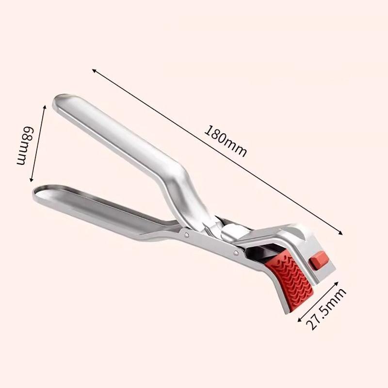 1Pcs Anti-Scalding Clip Bowl Holder Dish Clamp Pot Pan Gripper Clip Air Fryer Dish Plate Retriever Tongs Kitchen Supplies