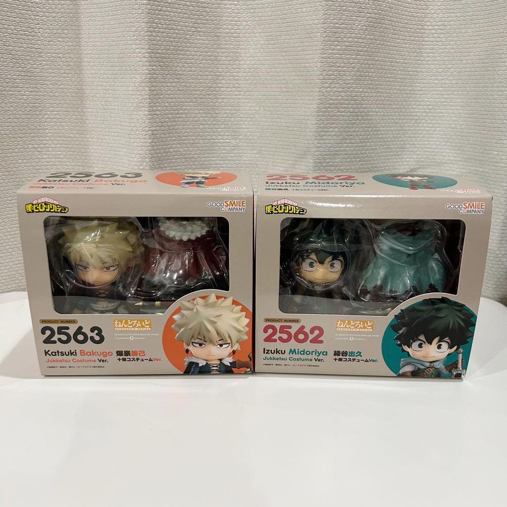 [USED] My Hero Academia Top Ten Nendoroids Izuku Midoriya and Katsuki Bakugo