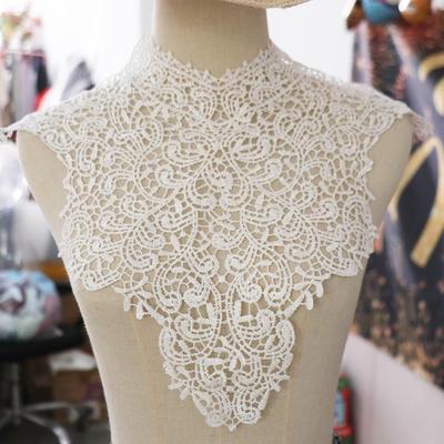 Fake Collar Detachable Lace Neckline Collarband Hollow Hollow Neckline Embroideried Fabric Women Neckline Women Clothes