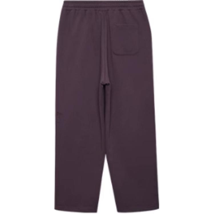 New Era FW24 Trend Basic Series Wide Leg Long Pants Comfortable Loose Casual Pants Unisex Bottoms Purple Red 14450516