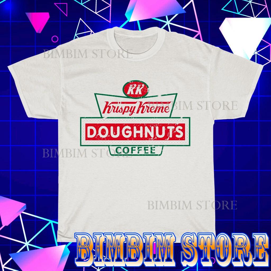 New Shirt Krispy Kreme Doughnuts Logo T-Shirt 1 Funny S to 5XL L